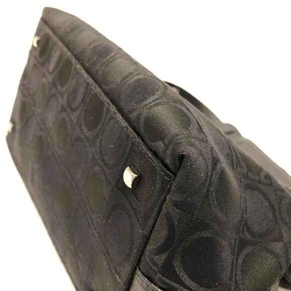 【10MK】Ferragamo Gancini Black Shoulder Bag sku# 85565 (gently used) - Picture 11 of 11